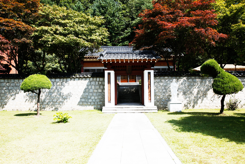 배론성지 입구