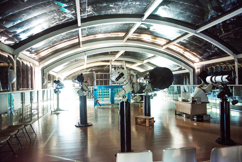 별새꽃돌과학관 내부 사진