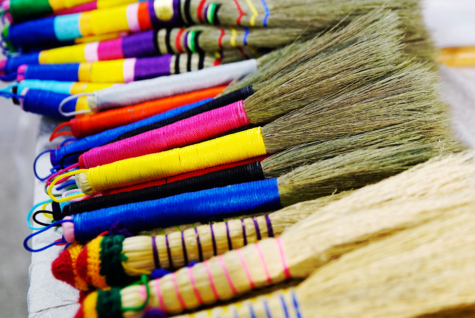 광덕빗자루 공예사 빗자루 사진2