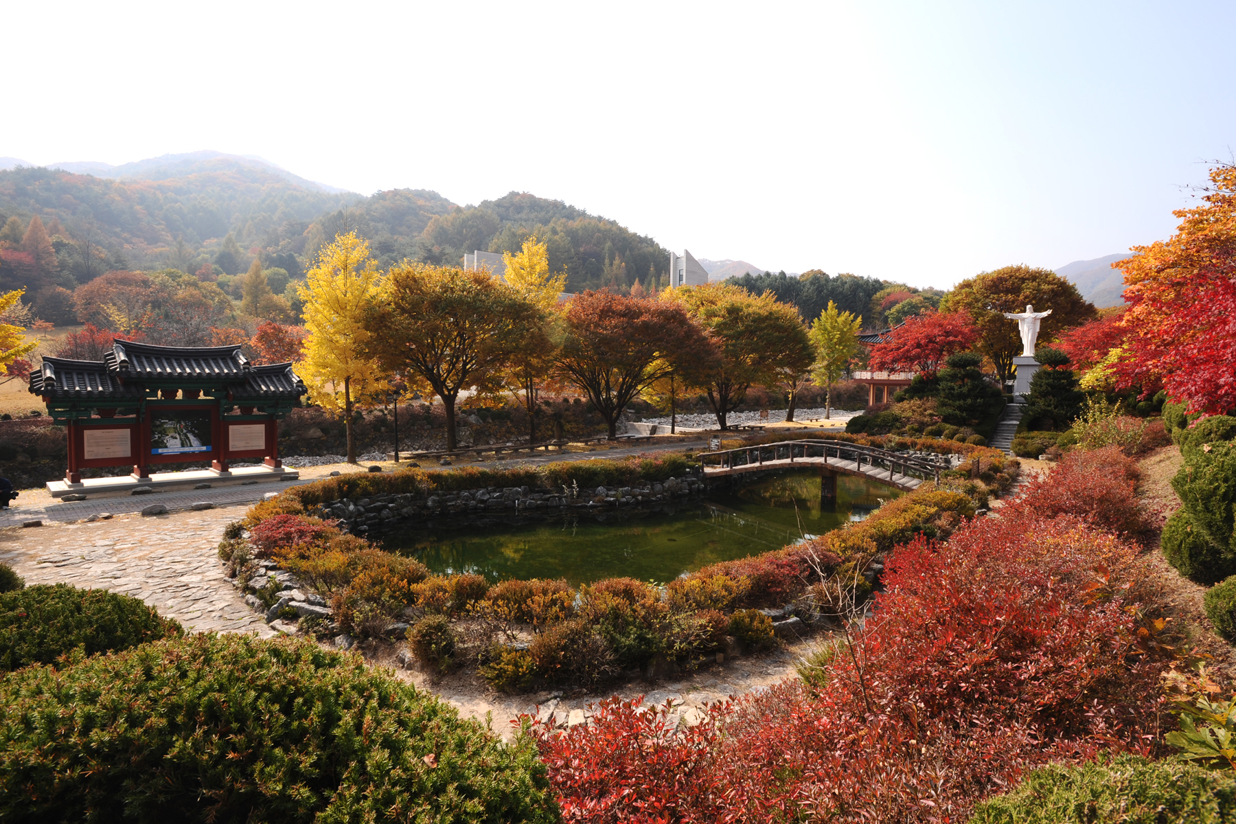 배론성지 가을 전경2