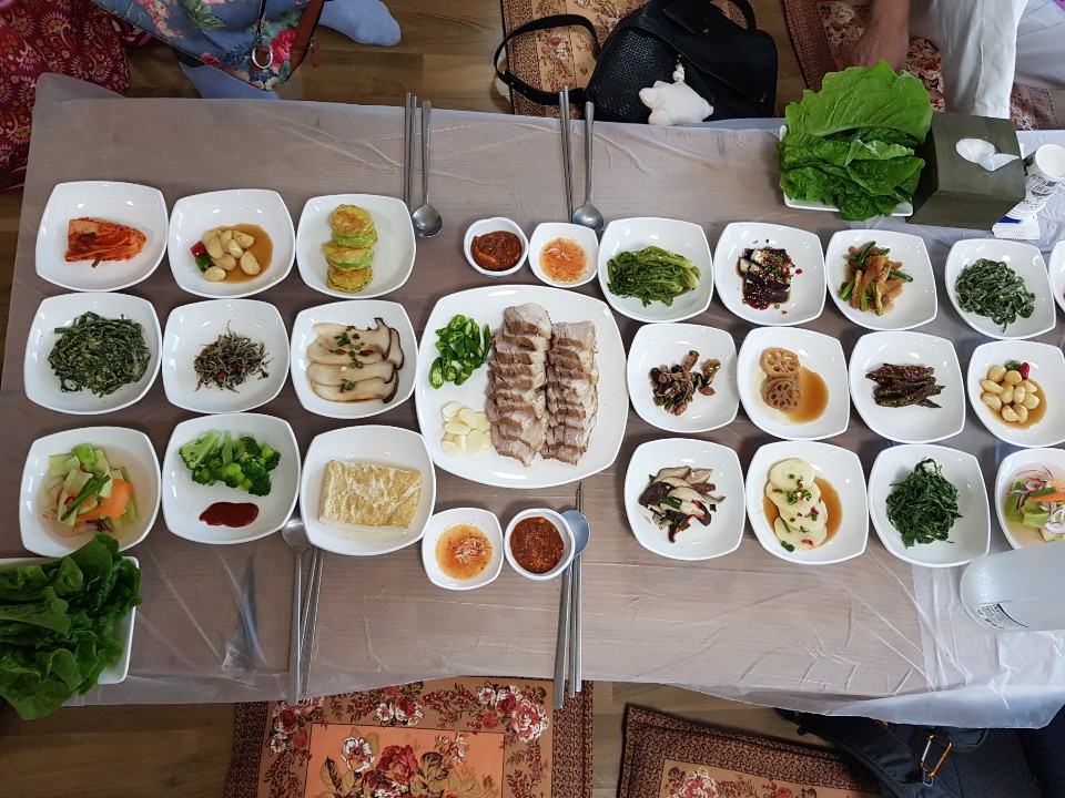 산채건강마을 음식 사진