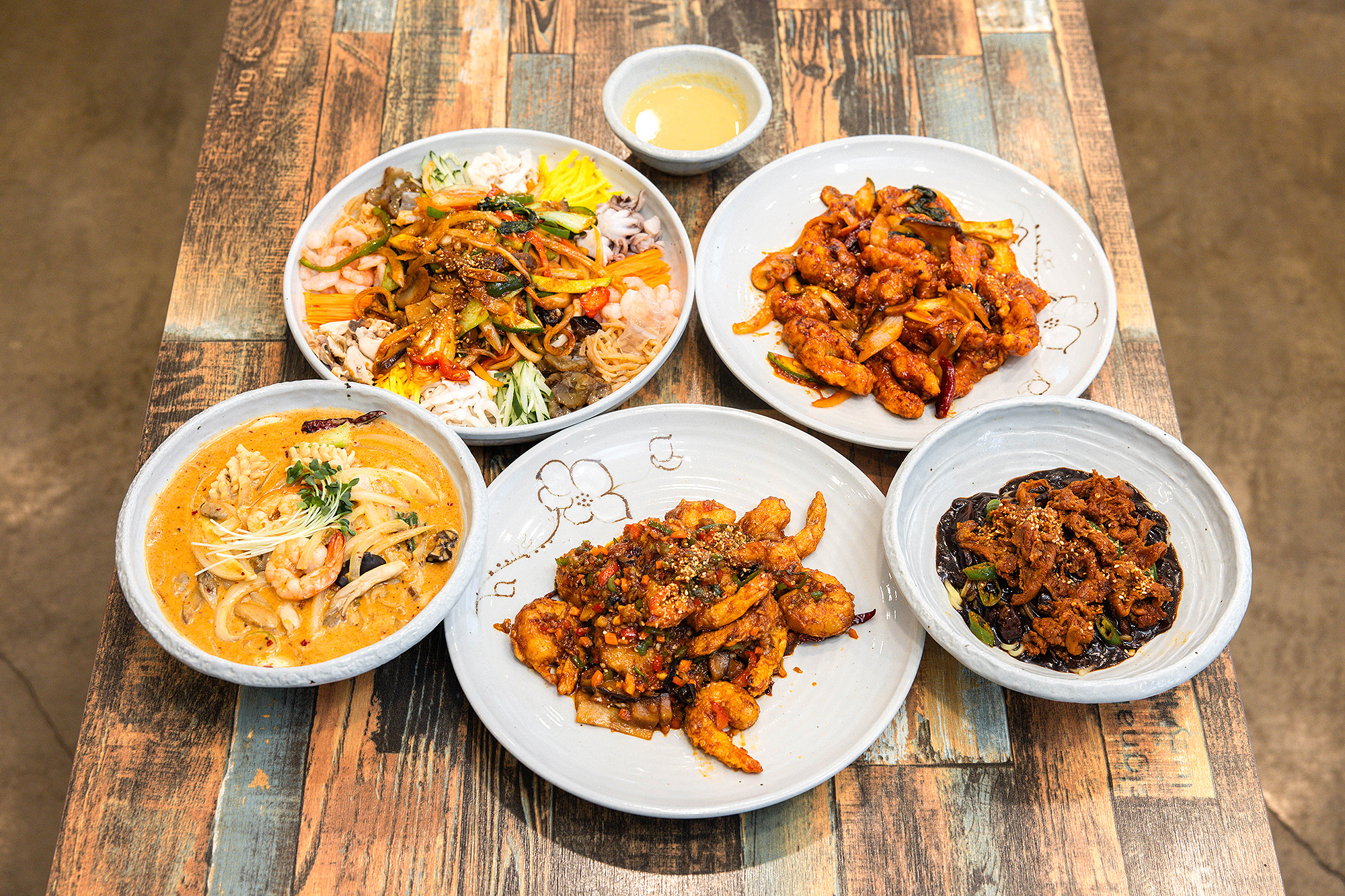 퓨전중화요리 루