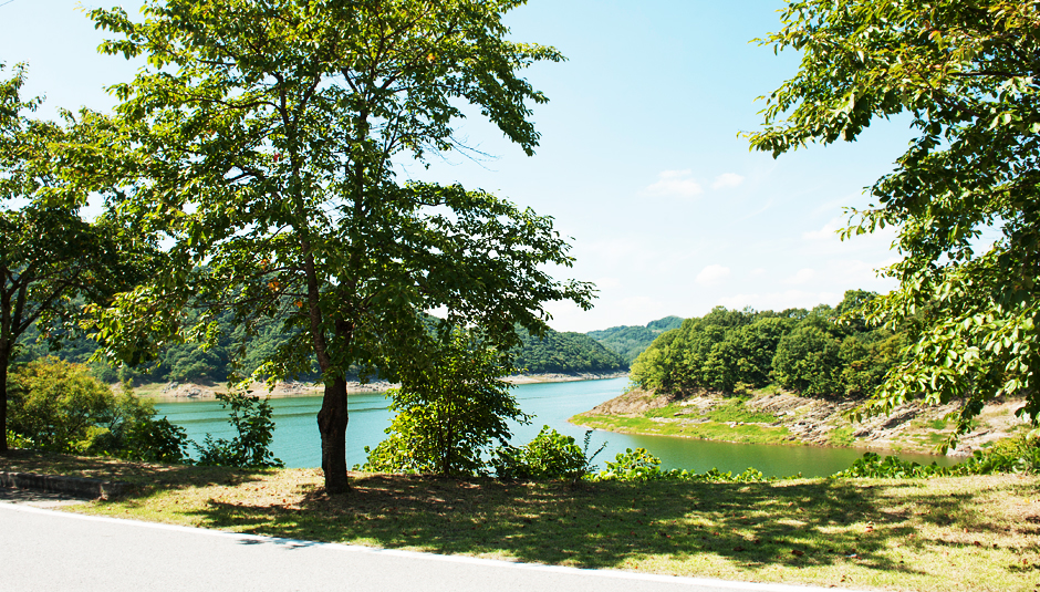 옥순봉 전경