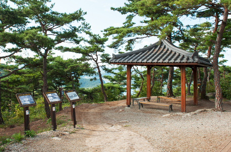 쉼터로 활용되는 정자